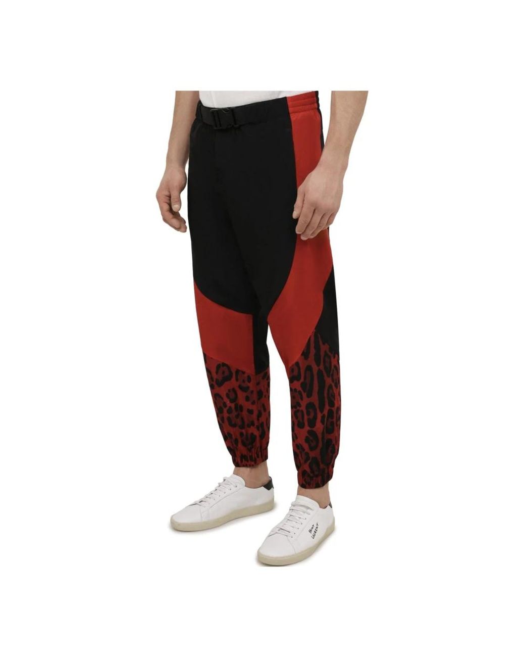 Dolce & Gabbana Black Sweatpants for men