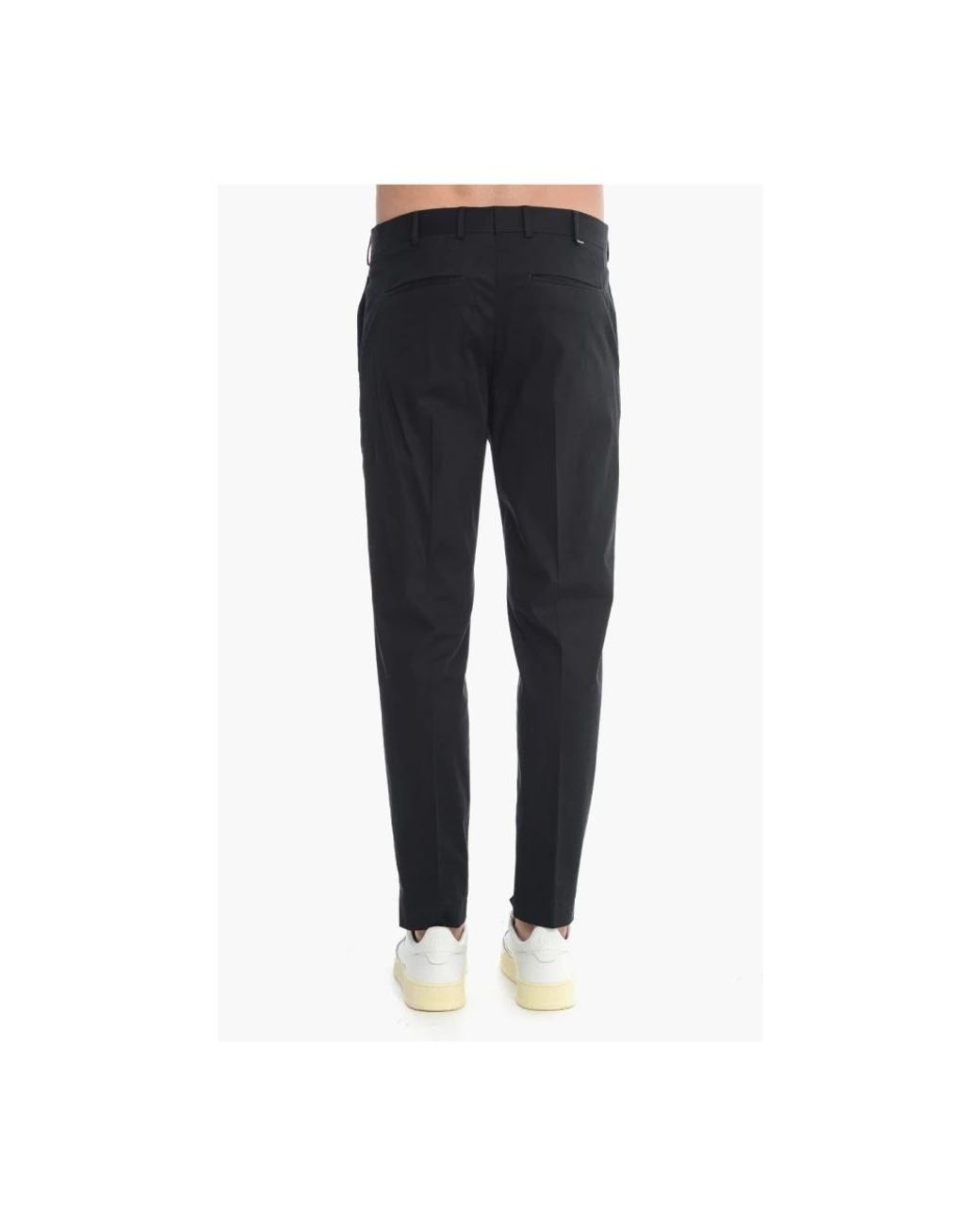 PT Torino Blue Slim-Fit Trousers for men