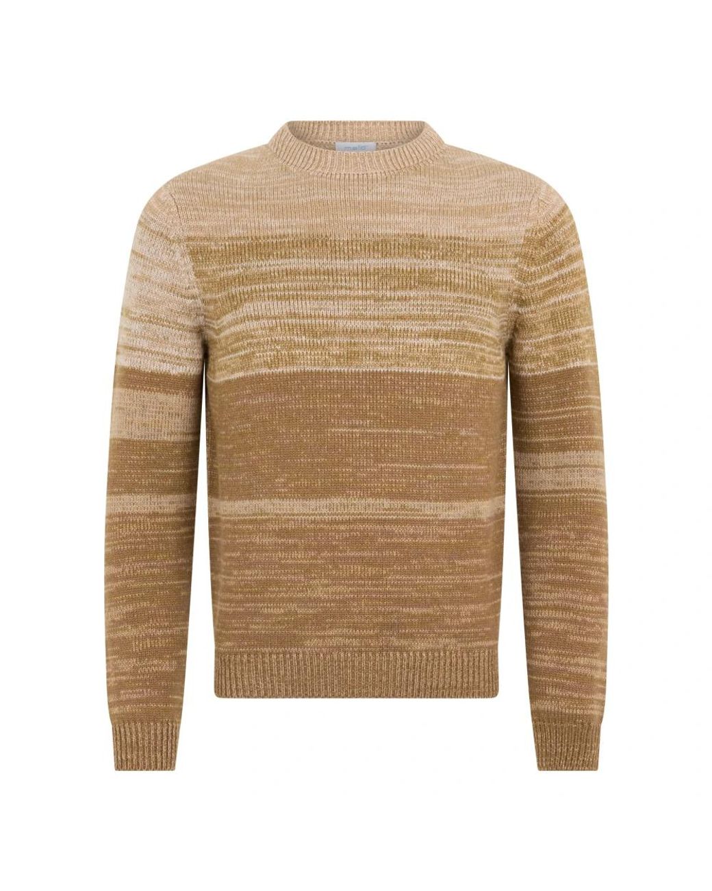 Malo Brown Round-Neck Knitwear for men