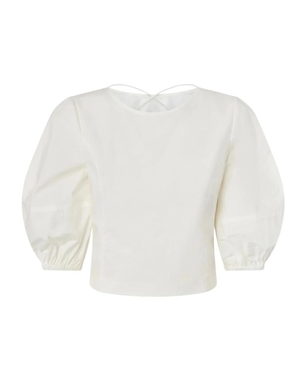 Pinko White Blouses