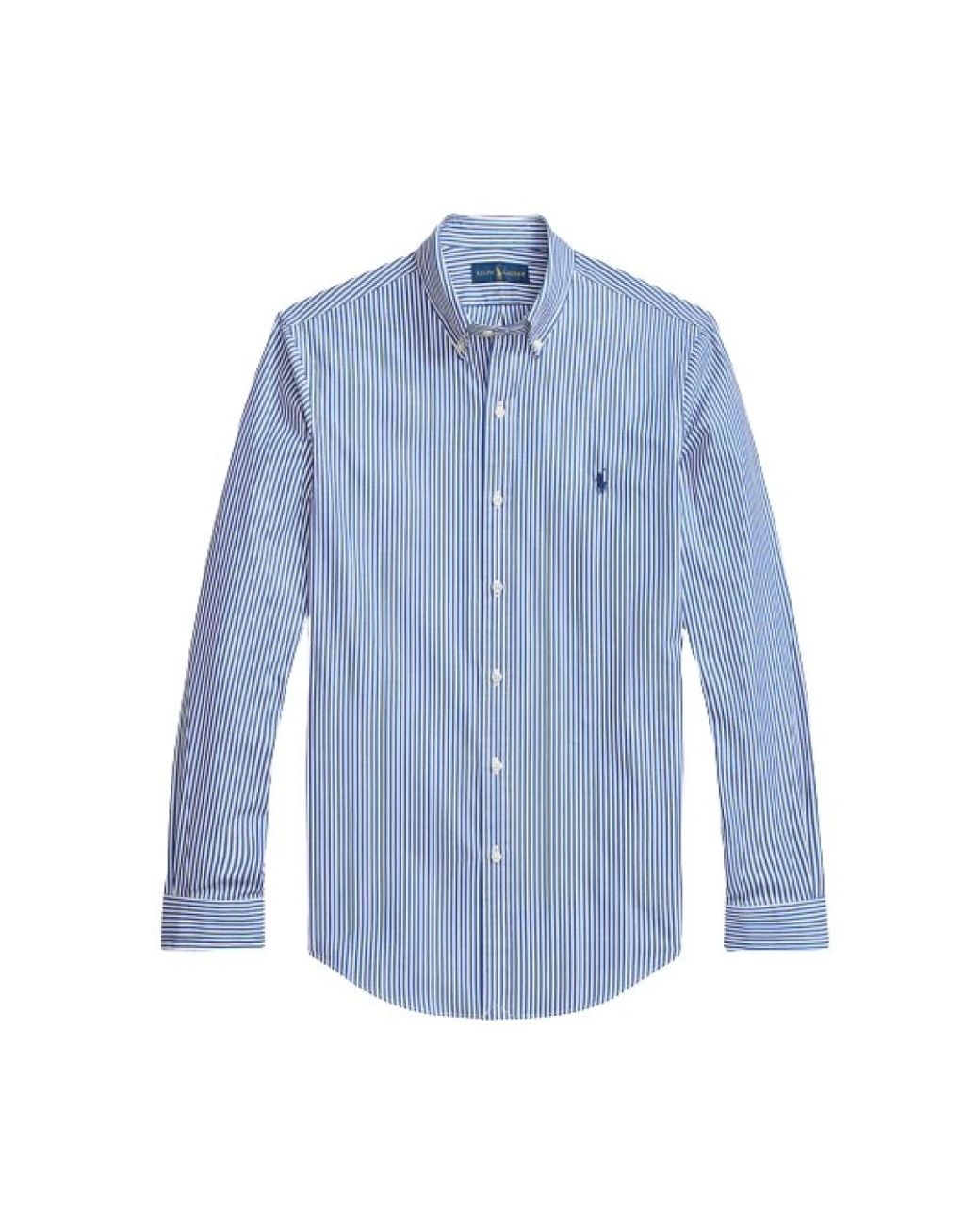 Polo Ralph Lauren Blue Formal Shirts for men