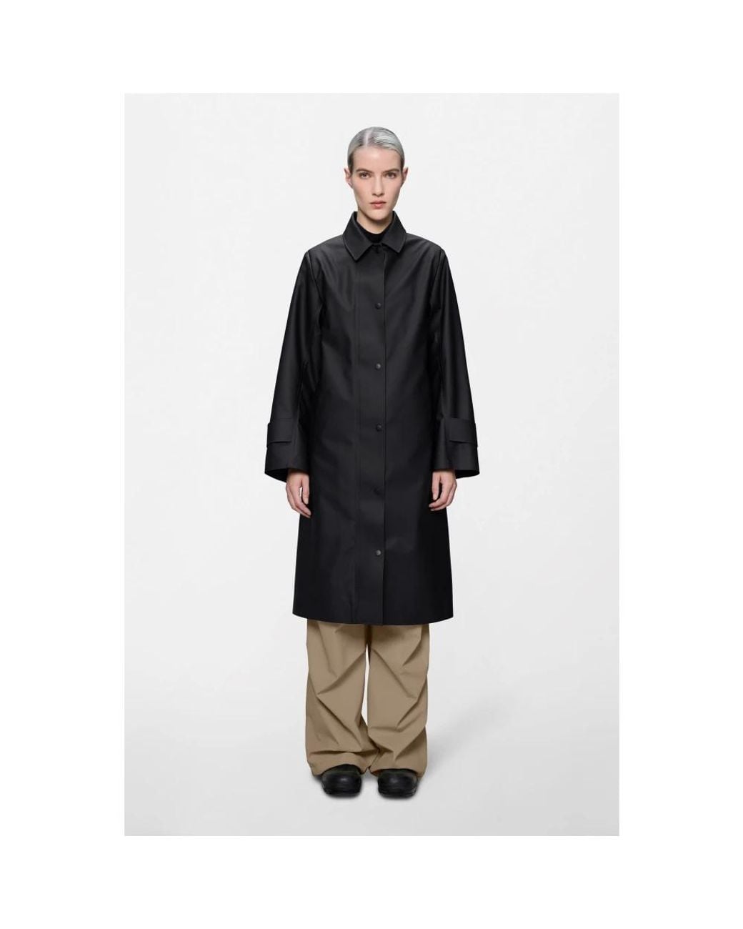 Rains Black Rain Jackets