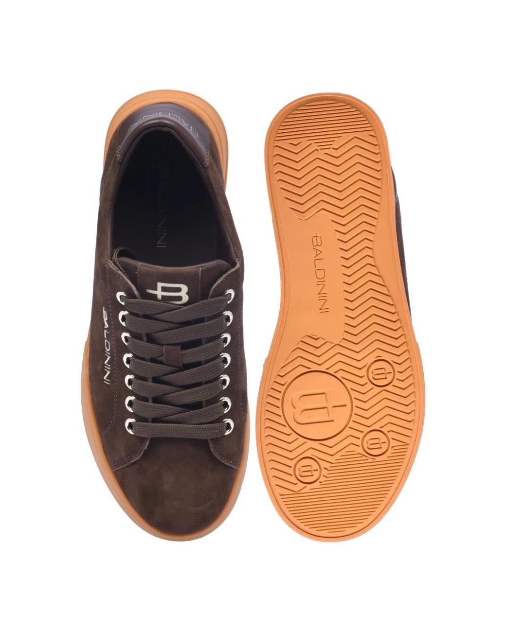 Baldinini Brown Sneakers