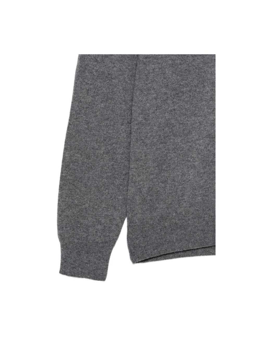 Piacenza 1733 Gray Round-Neck Knitwear for men