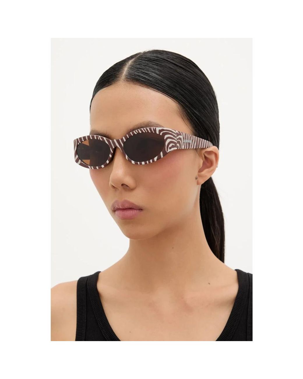 Jacquemus Brown Sunglasses