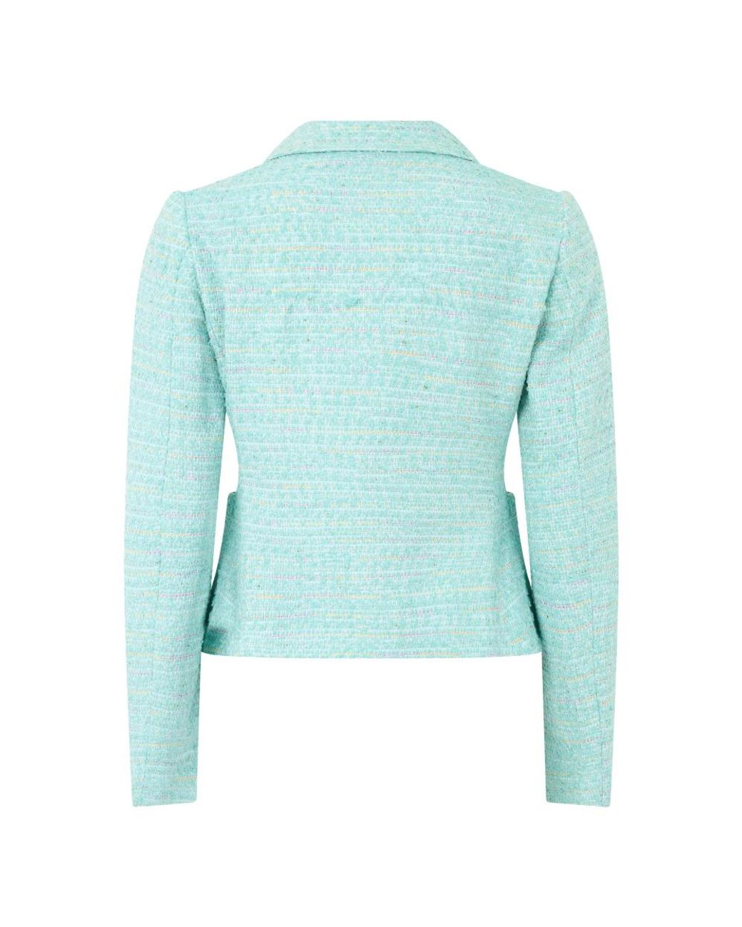 Moschino Blue Tweed Jackets