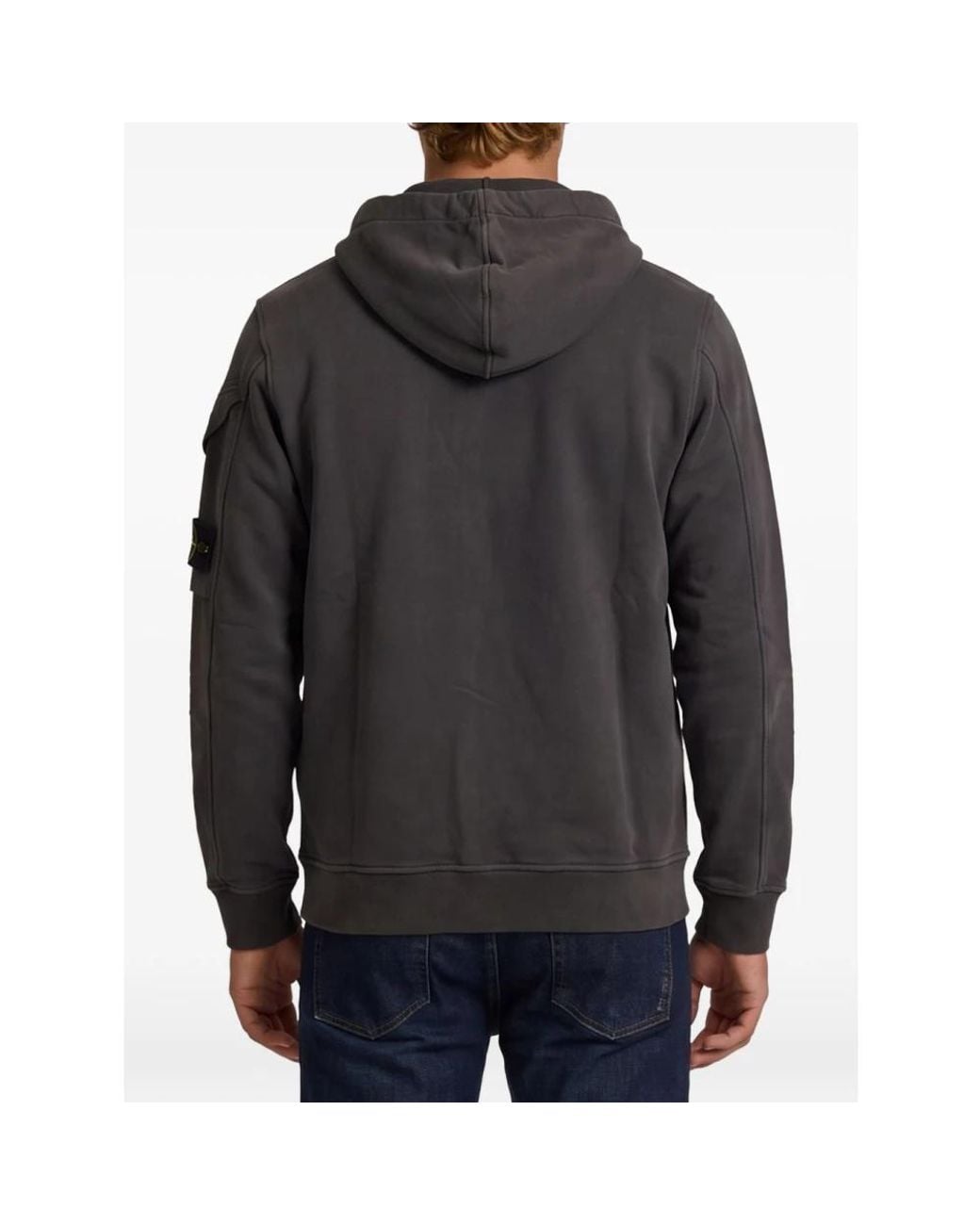 Stone Island Black Zip-Throughs for men