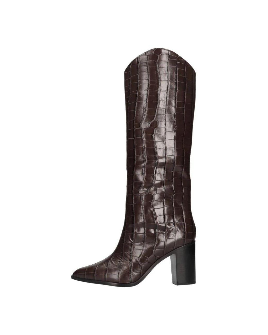 SCHUTZ SHOES Brown Cowboy & Biker Boots
