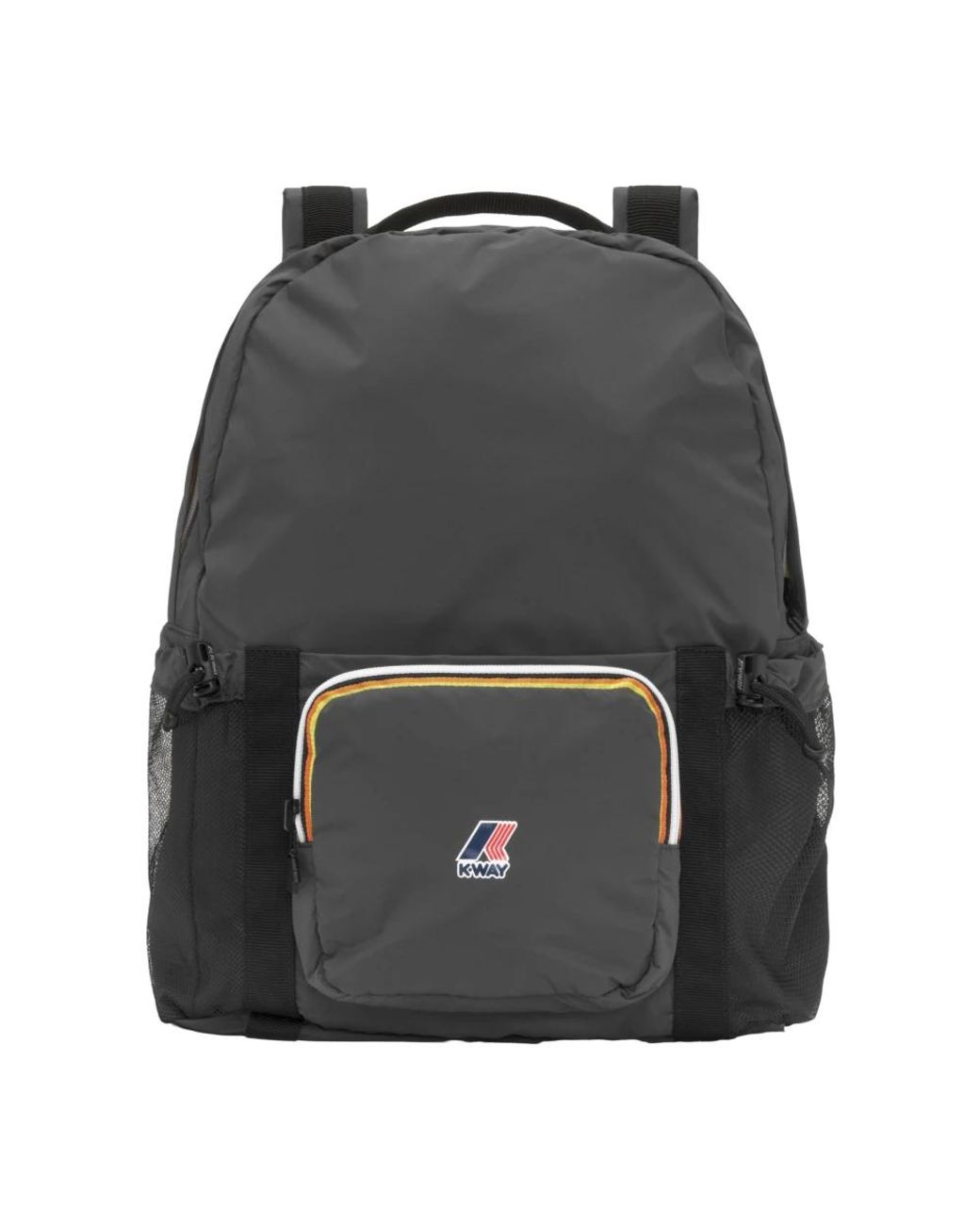 K-Way Black Backpacks for men