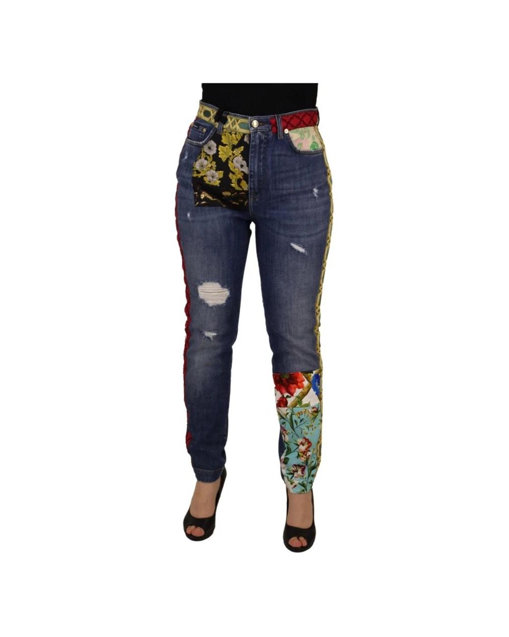 Dolce & Gabbana Blue Slim-Fit Jeans