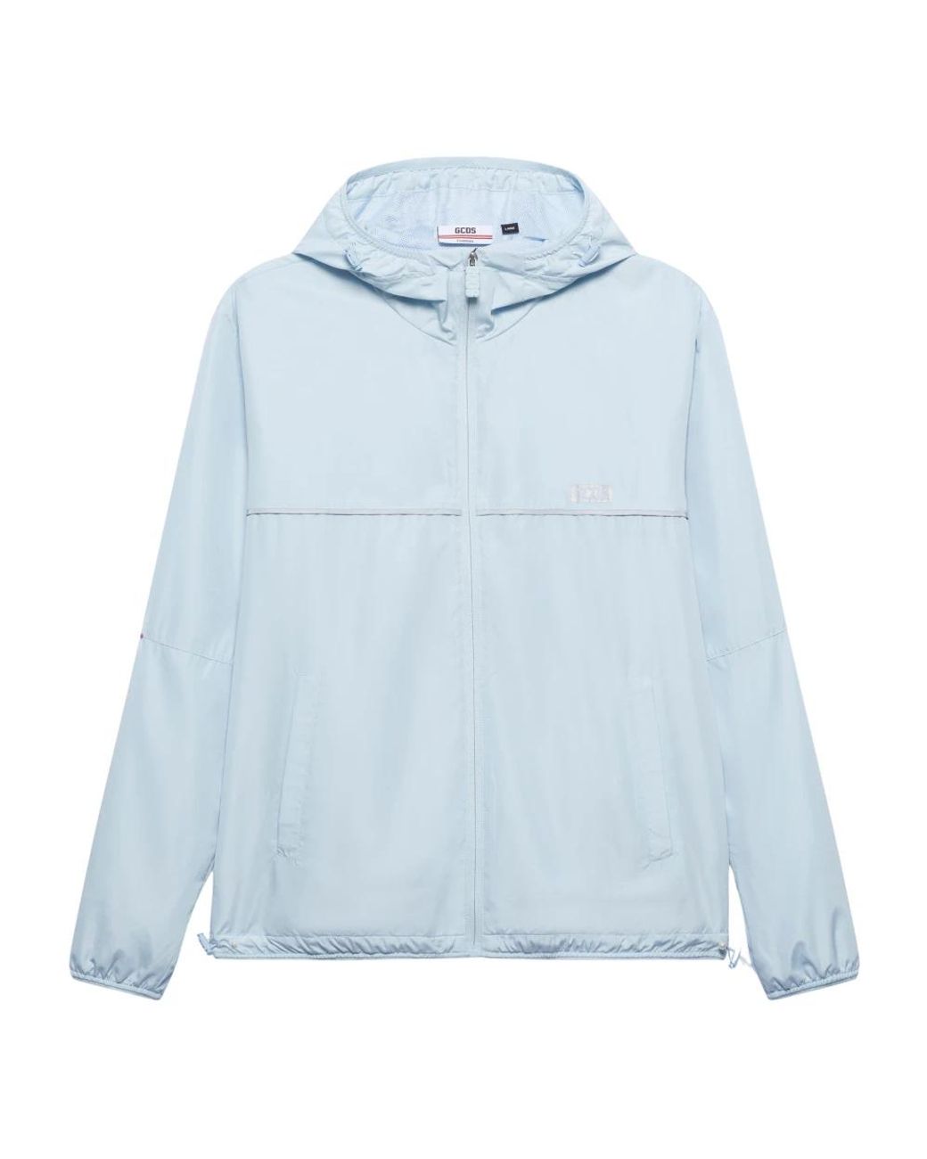 Gcds Jassen ,Blauw ,Nylon Essentials Nylon Wind Jacket in het Blue voor heren