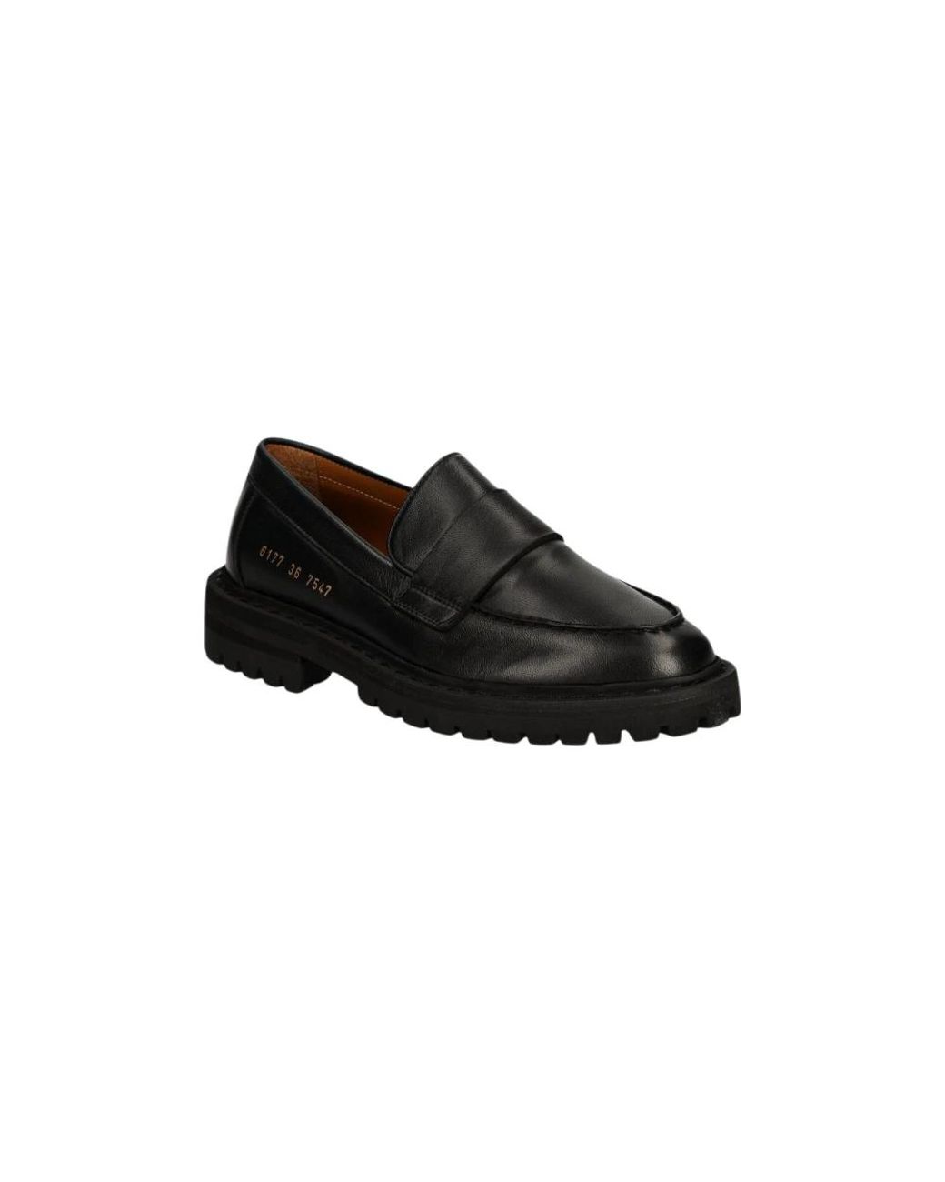Common Projects Black Chunky Loafer