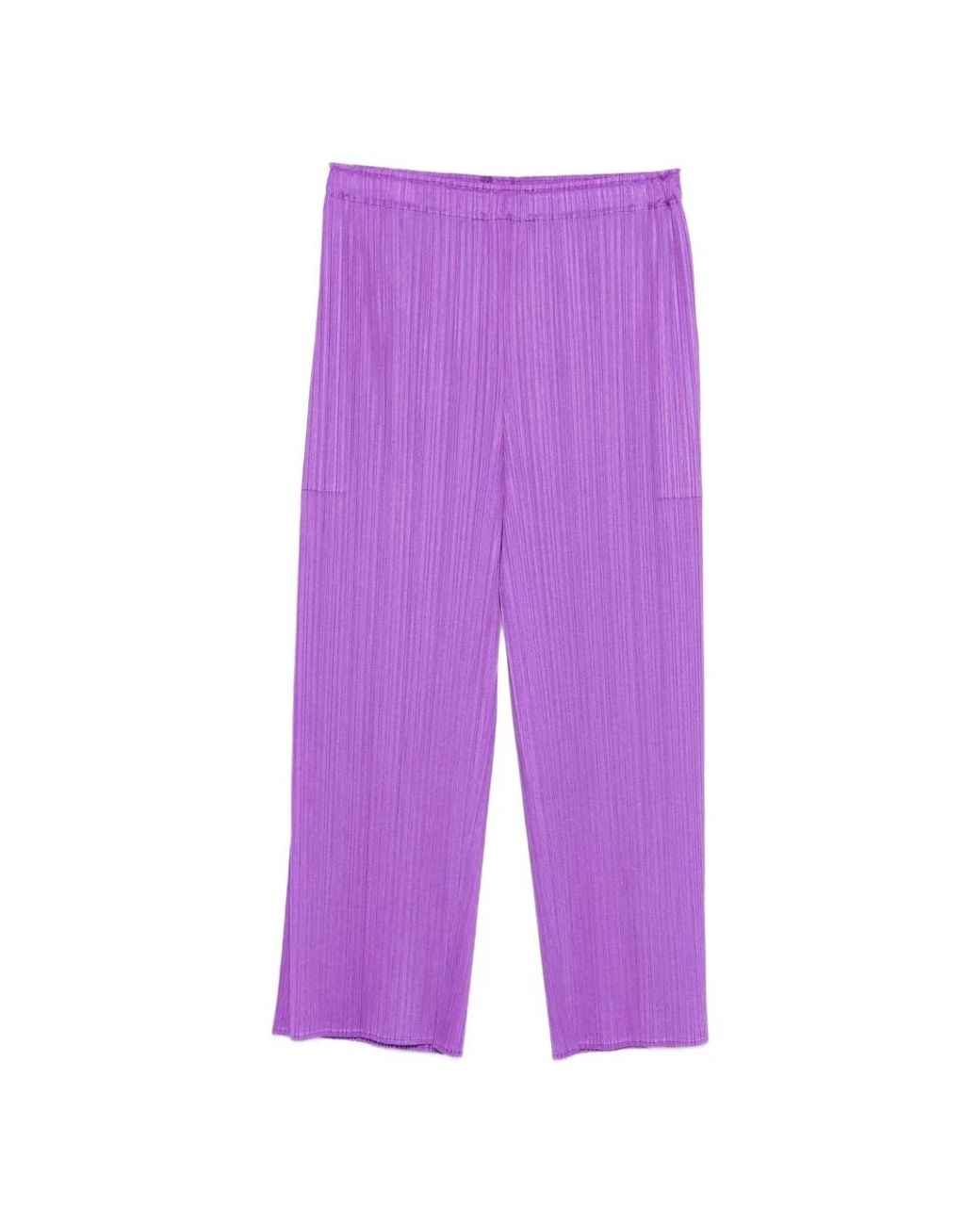 Issey Miyake Purple Wide Trousers