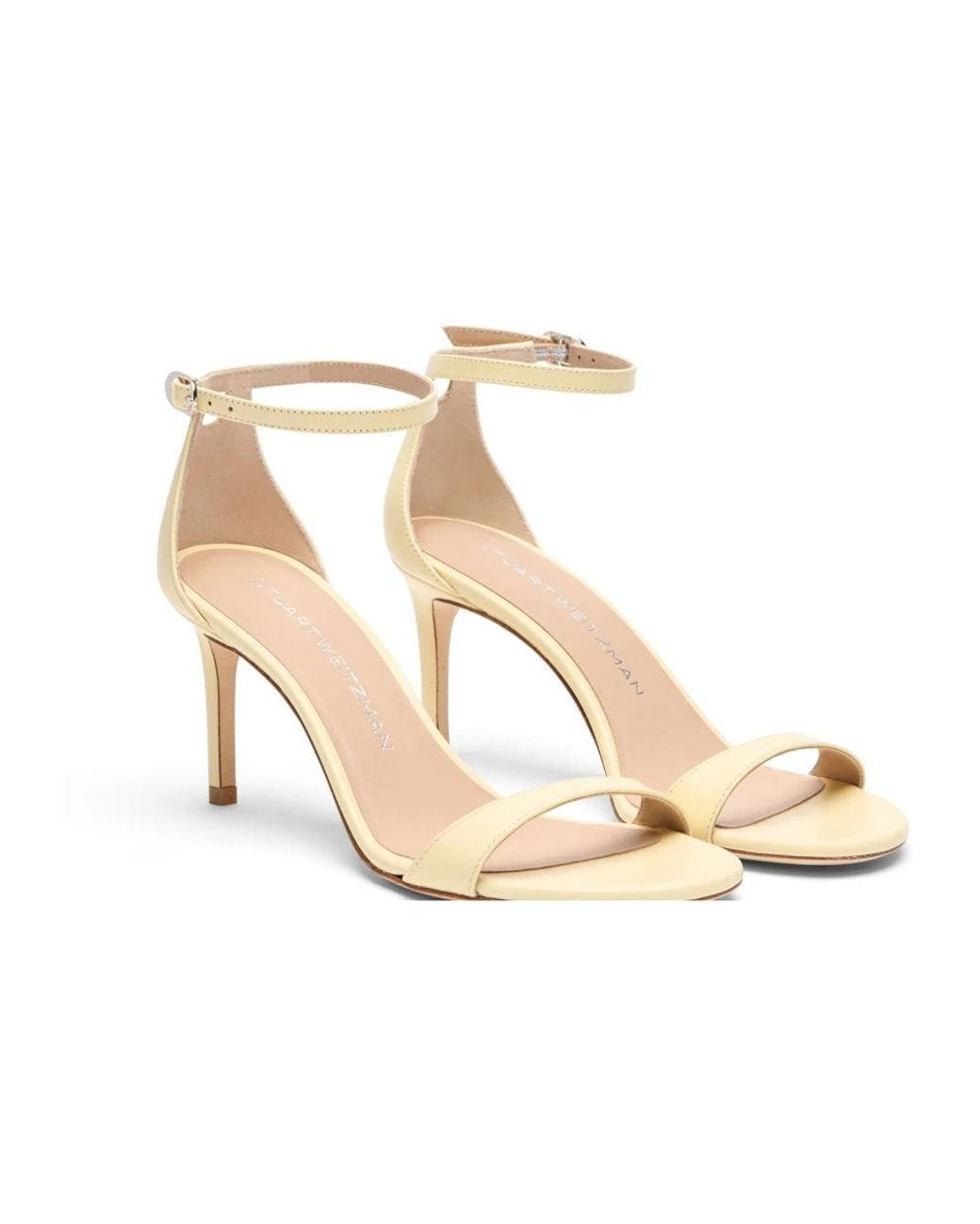Stuart Weitzman Metallic High Heel Sandals
