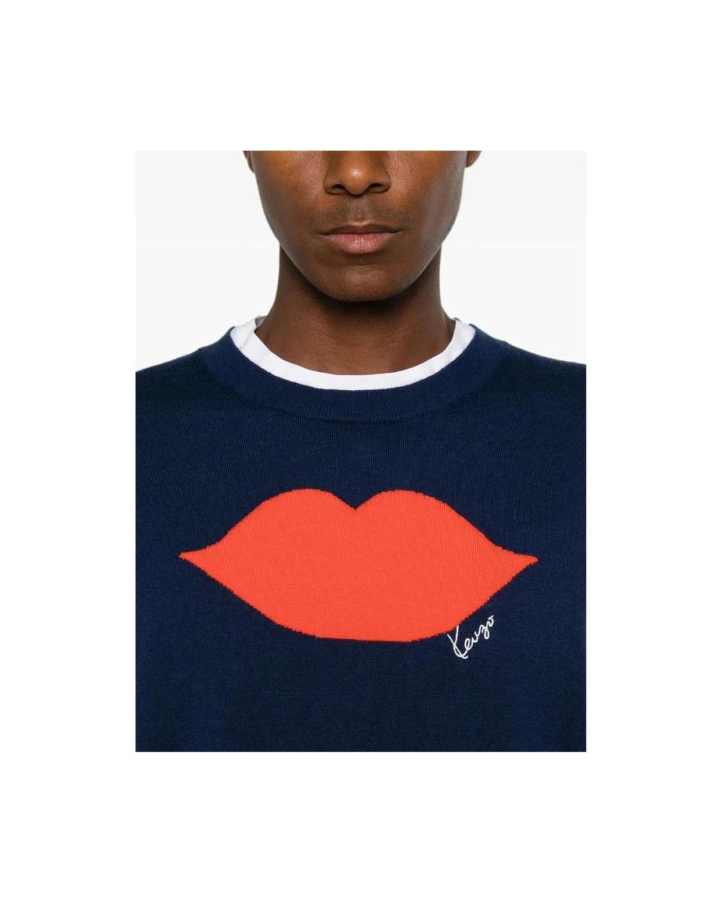 KENZO Blue T-Shirts for men