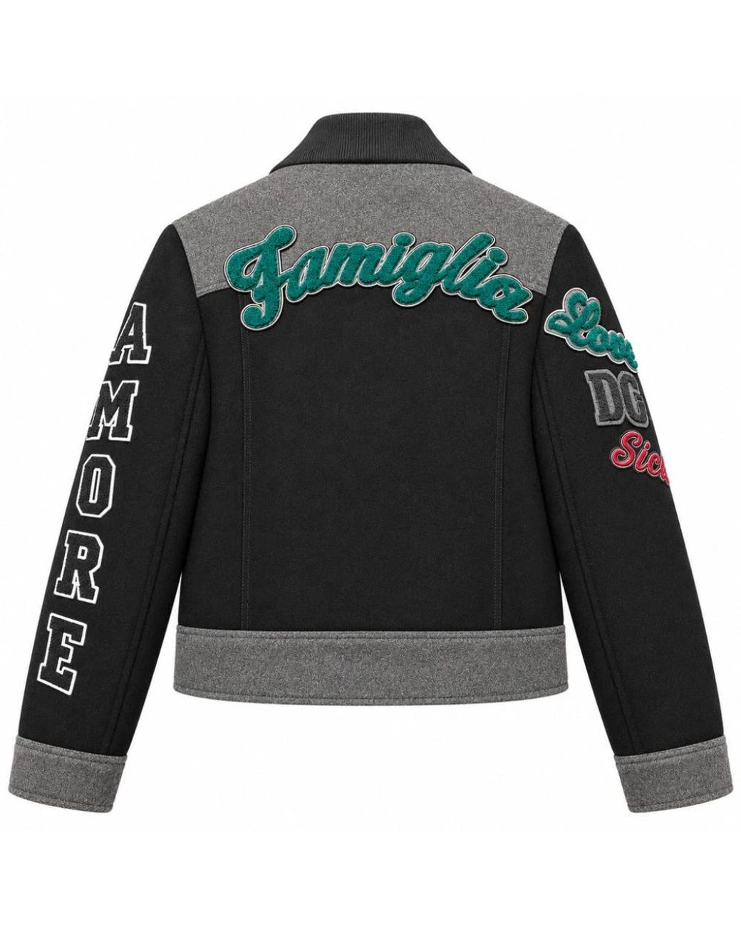 Dolce & Gabbana Black Bomber Jackets for men