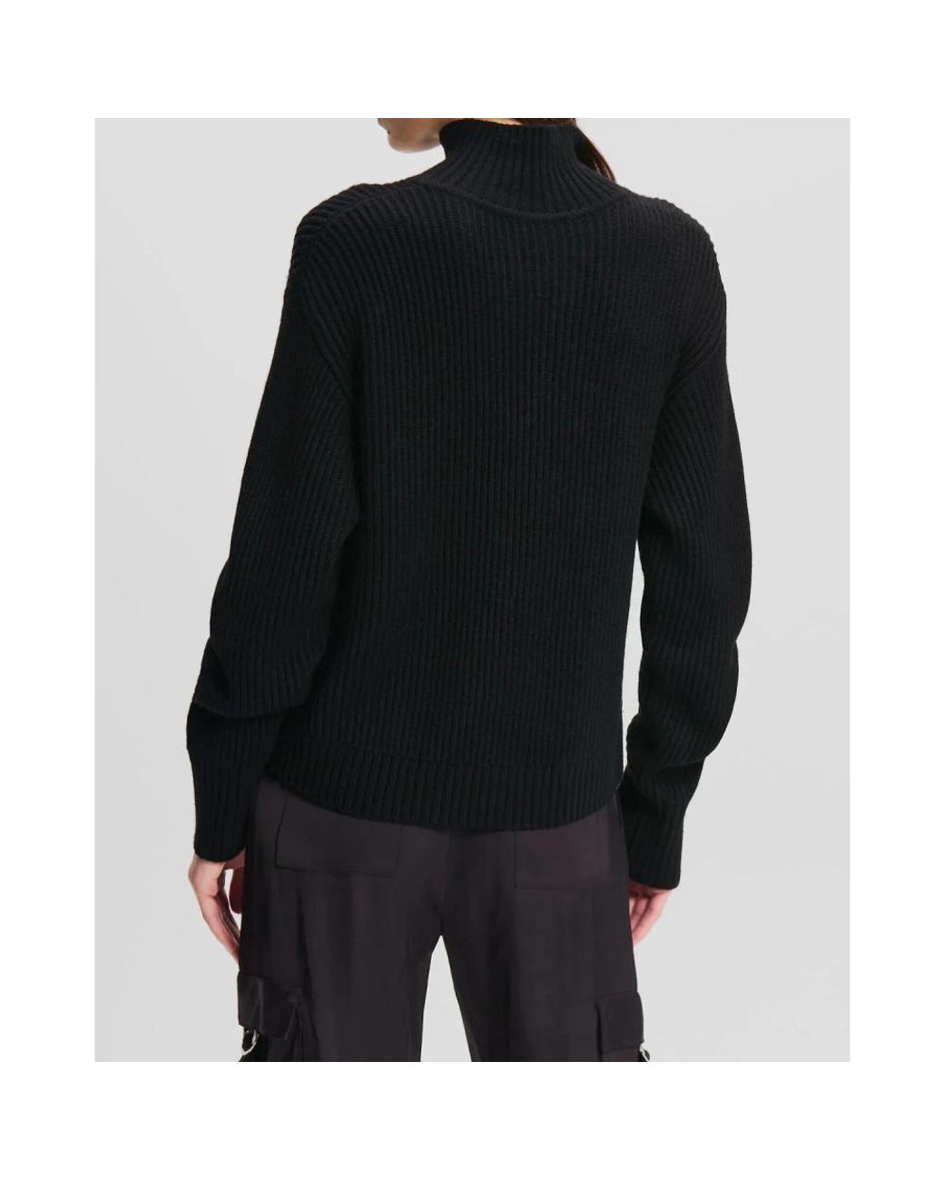Karl Lagerfeld Black Turtlenecks