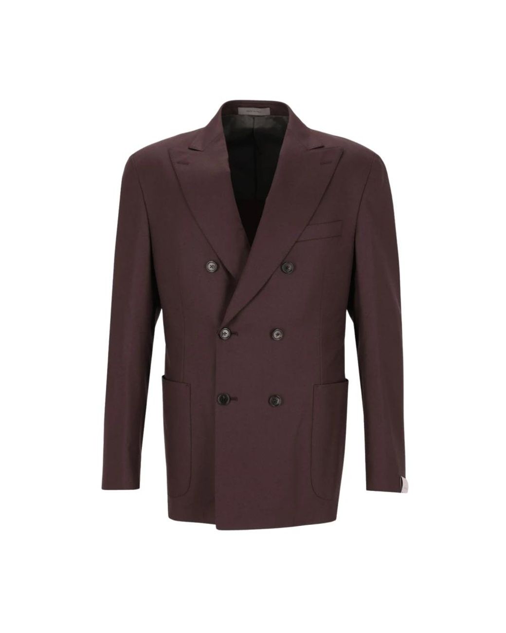 Corneliani Jassen ,Bruin ,Wol Double-Breasted Pak in het Brown voor heren