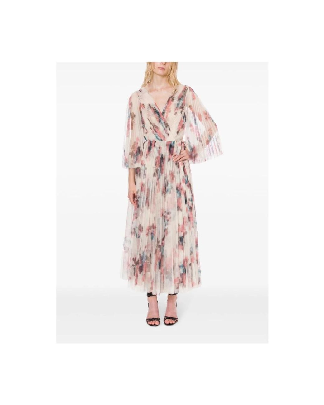 Philosophy Di Lorenzo Serafini Pink Midi Dresses