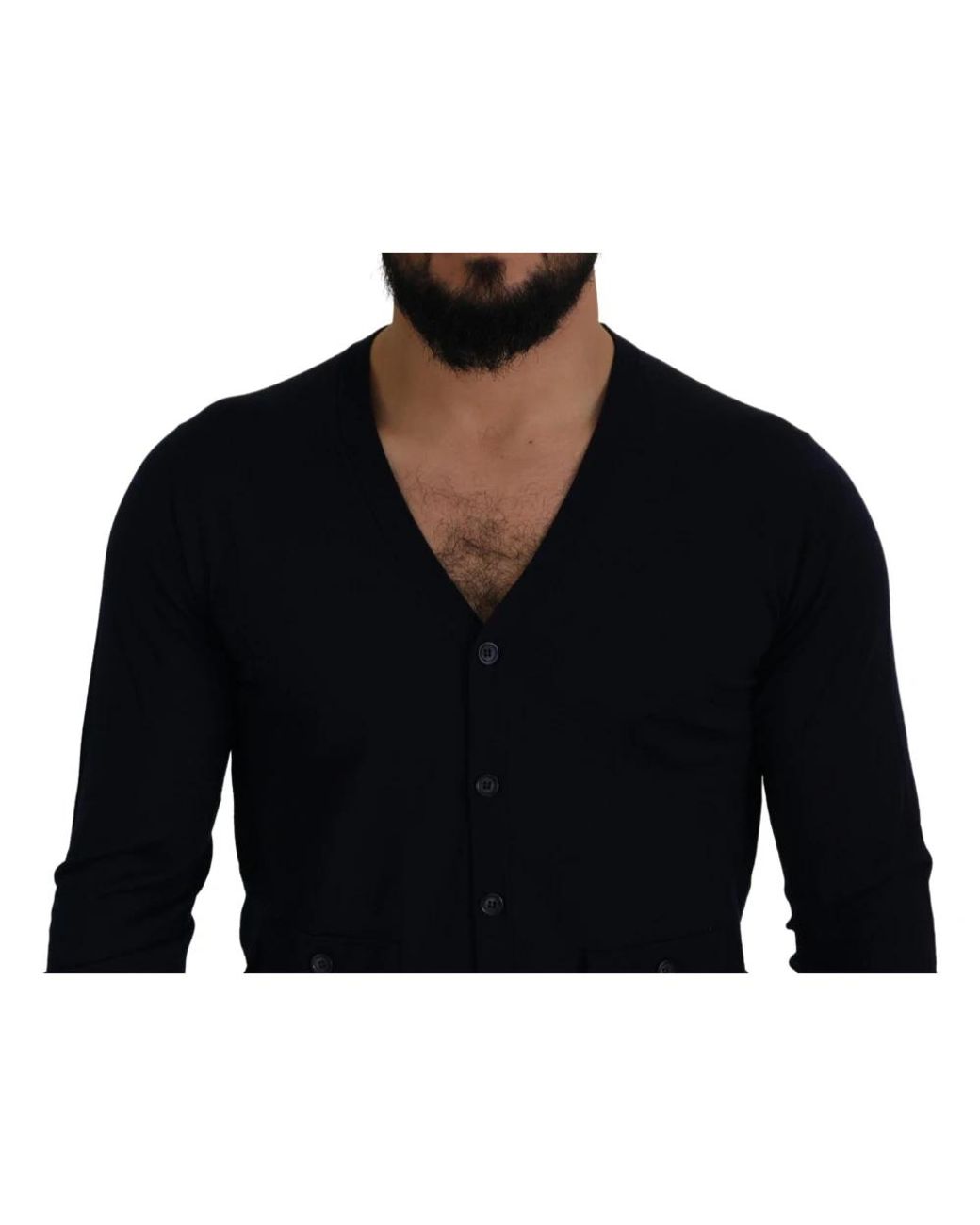 Cardigans Dolce & Gabbana de hombre de color Black
