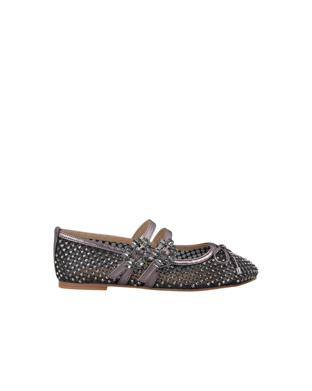 Alma En Pena. Gray Ballerina Shoes