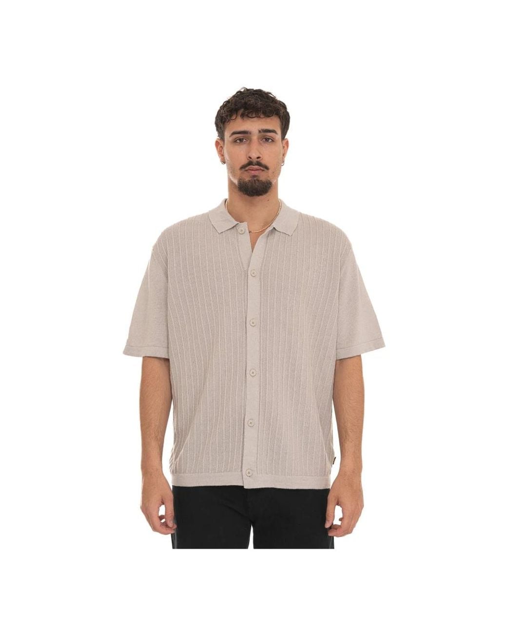 Boss Brown Short Sleeve Shirts for men