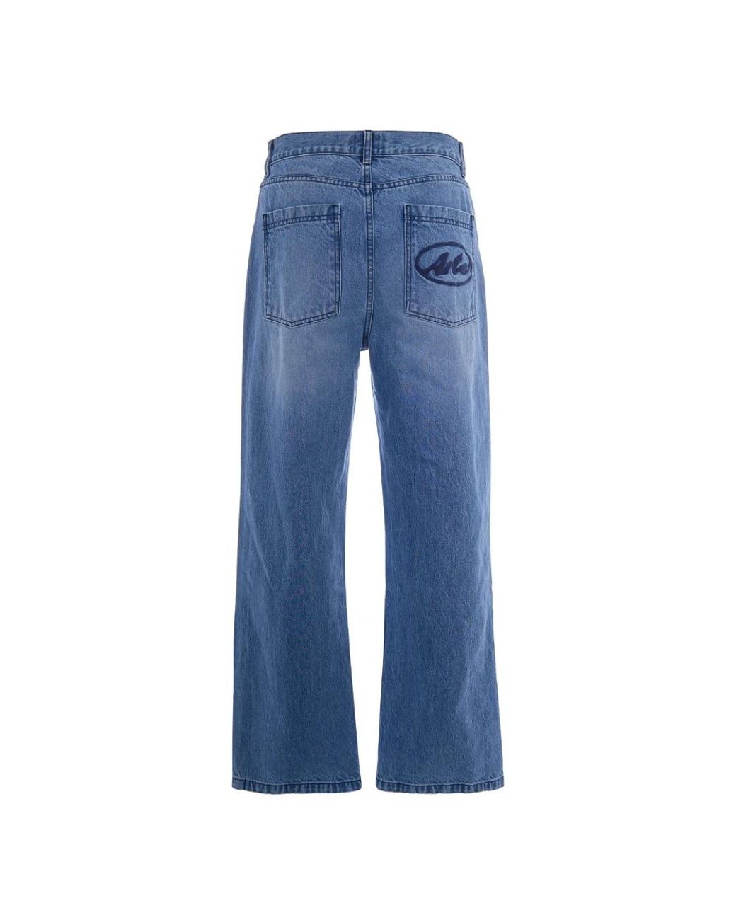Arte' Blue Straight Jeans for men