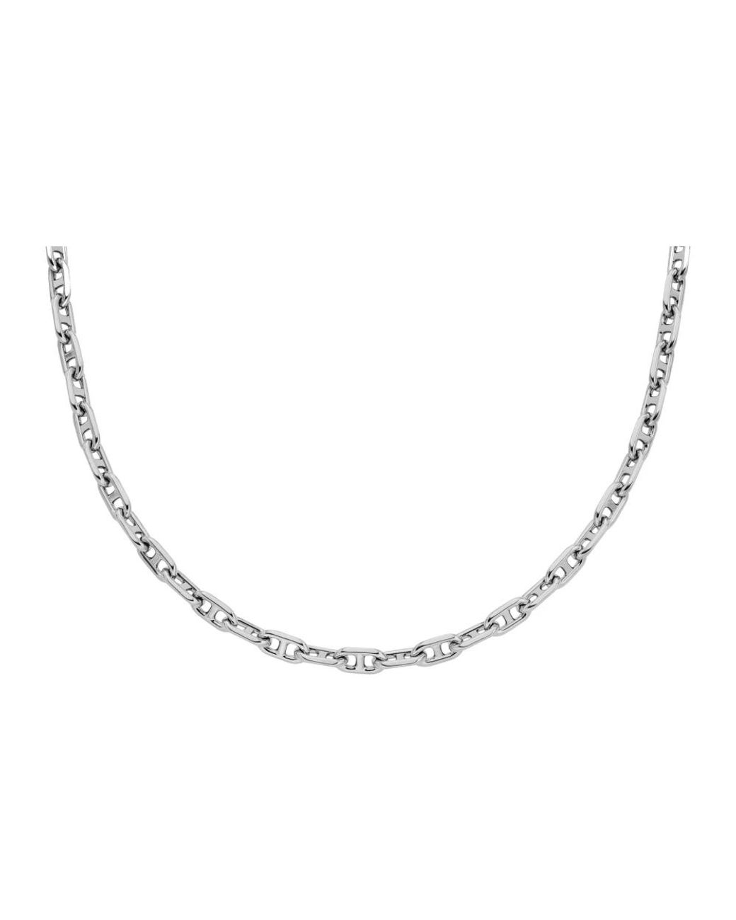 Necklaces Fossil en coloris Metallic