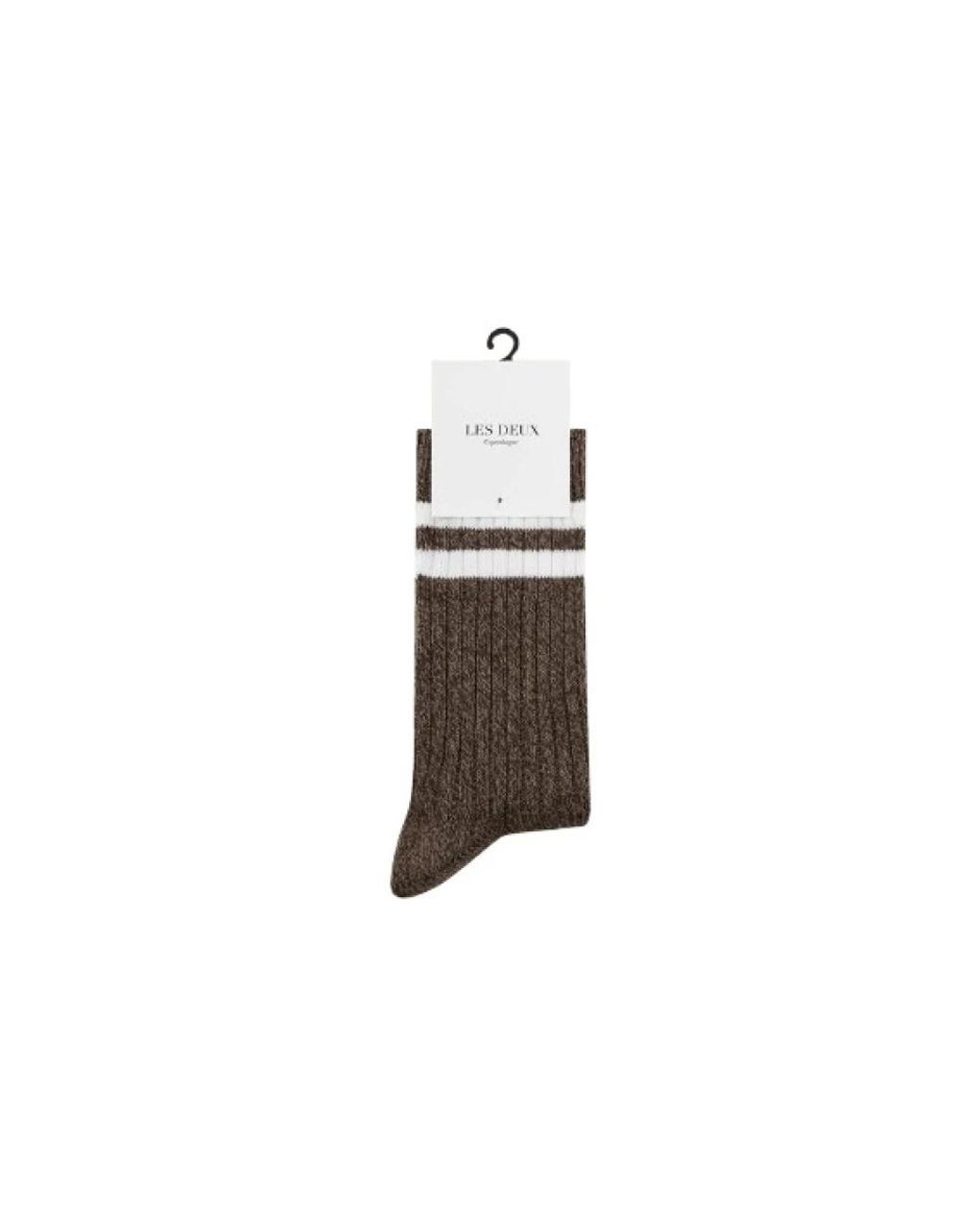 Socks Les Deux de hombre de color Brown