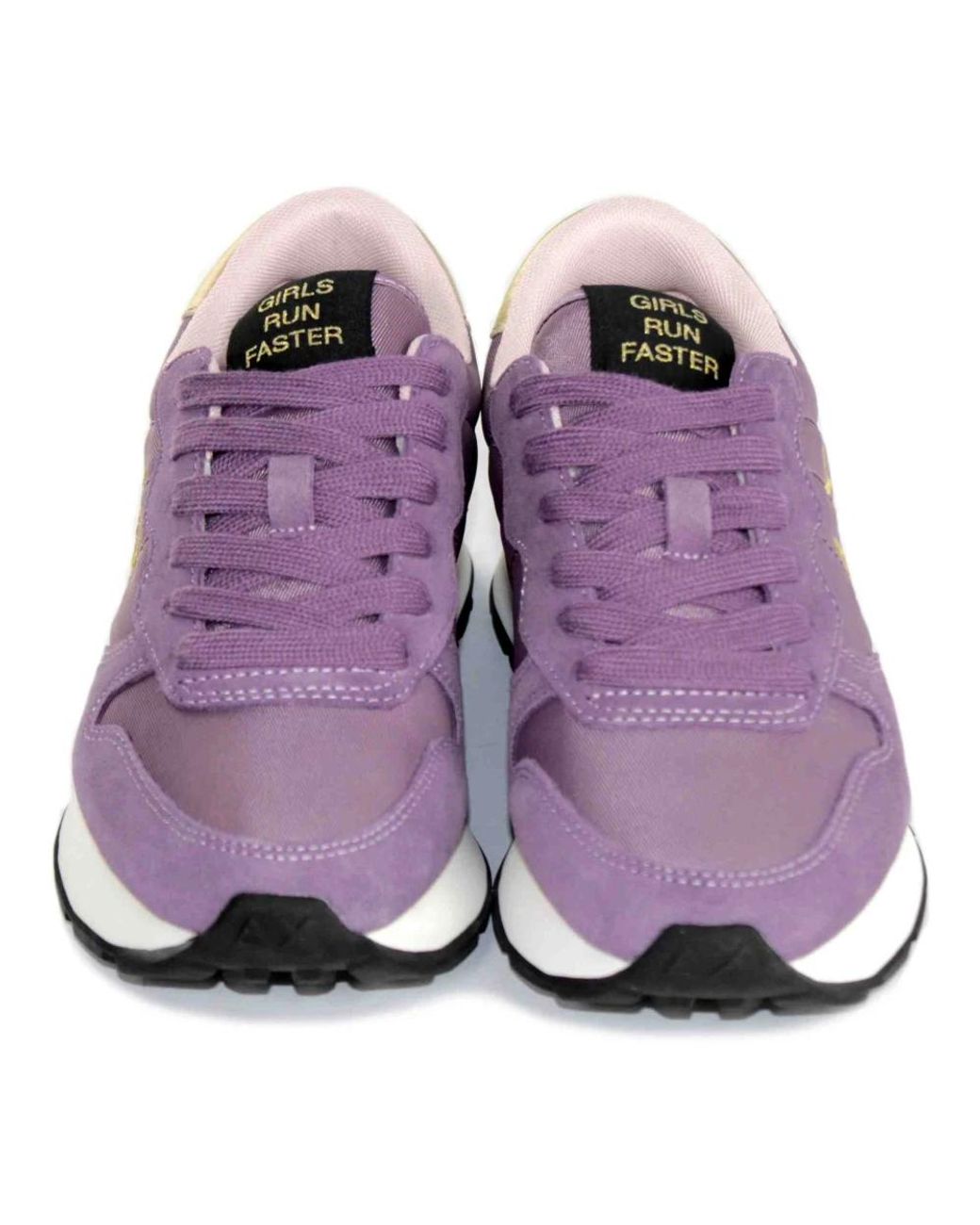 Sun 68 Purple Sneakers