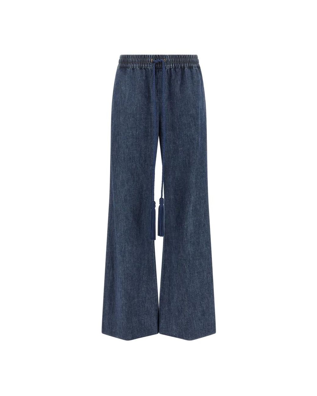 Valentino Garavani Blue Wide Jeans