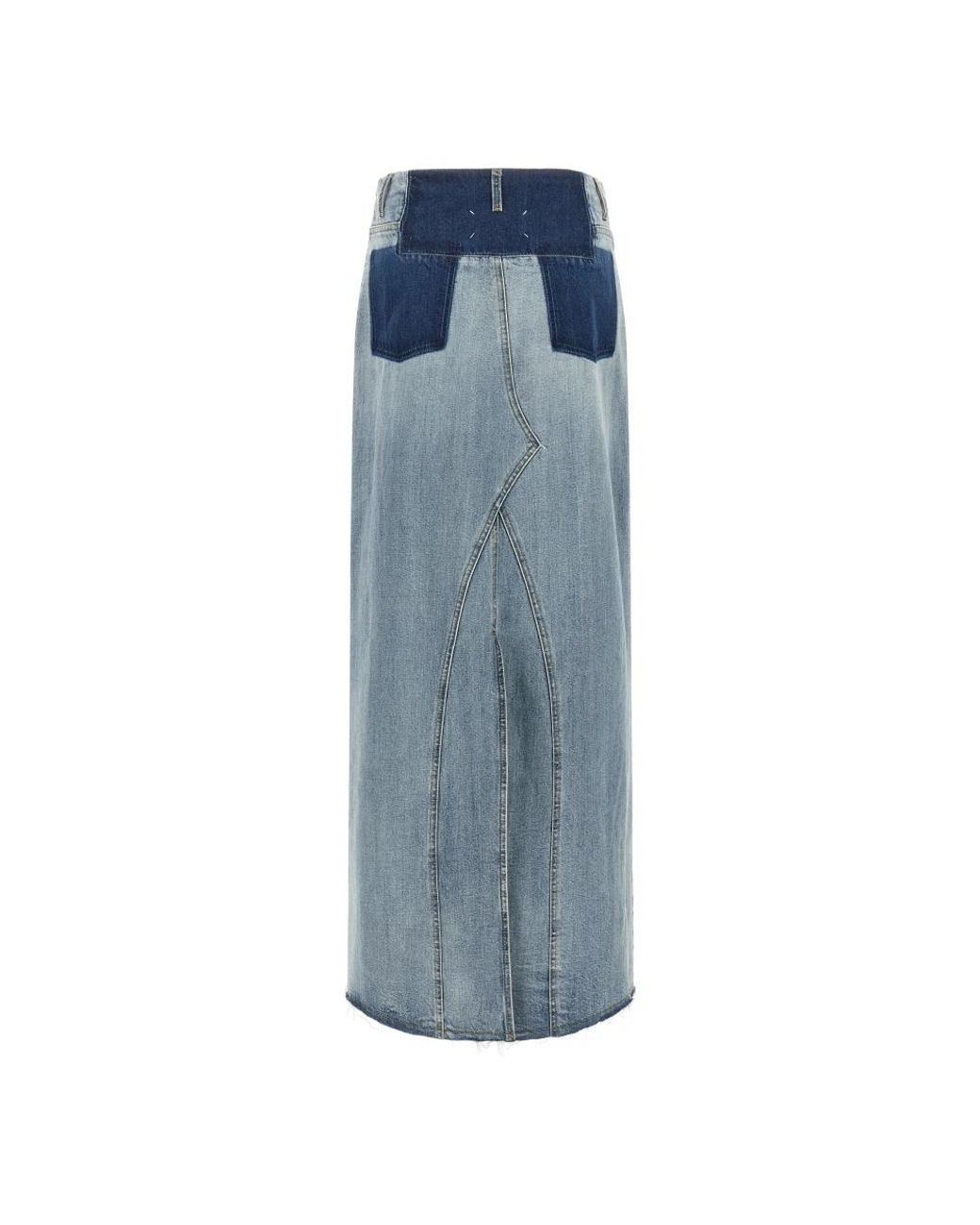 Maison Margiela Blue Denim Skirts