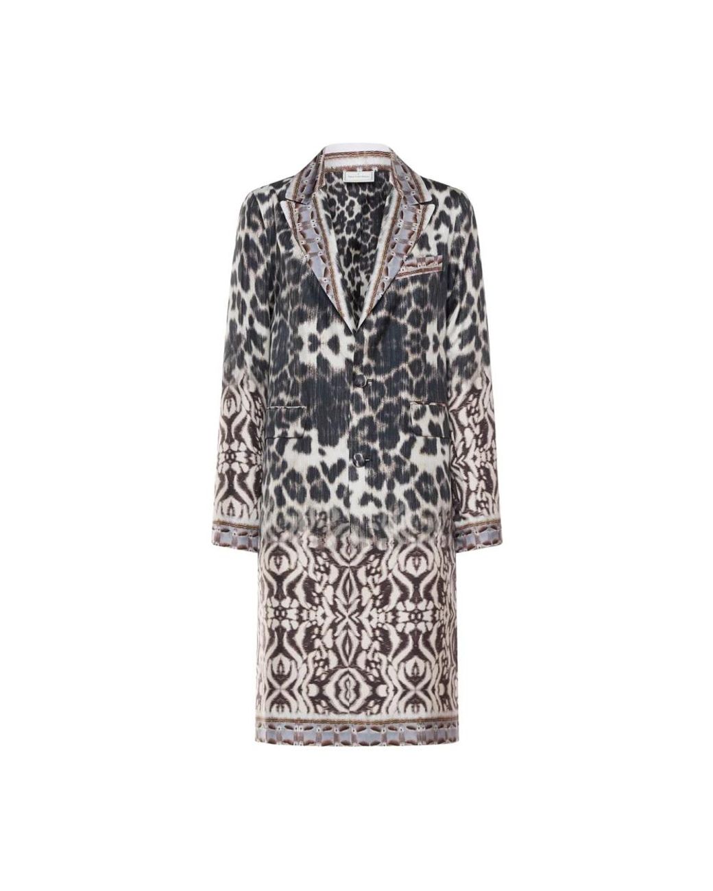 Pierre Louis Mascia Brown Single-Breasted Coats