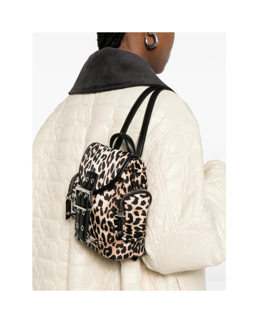 Ganni Black Backpacks