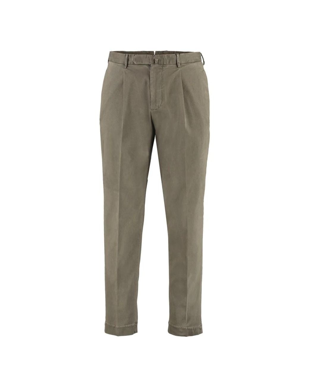 THE (Alphabet) Gray Slim-Fit Trousers for men