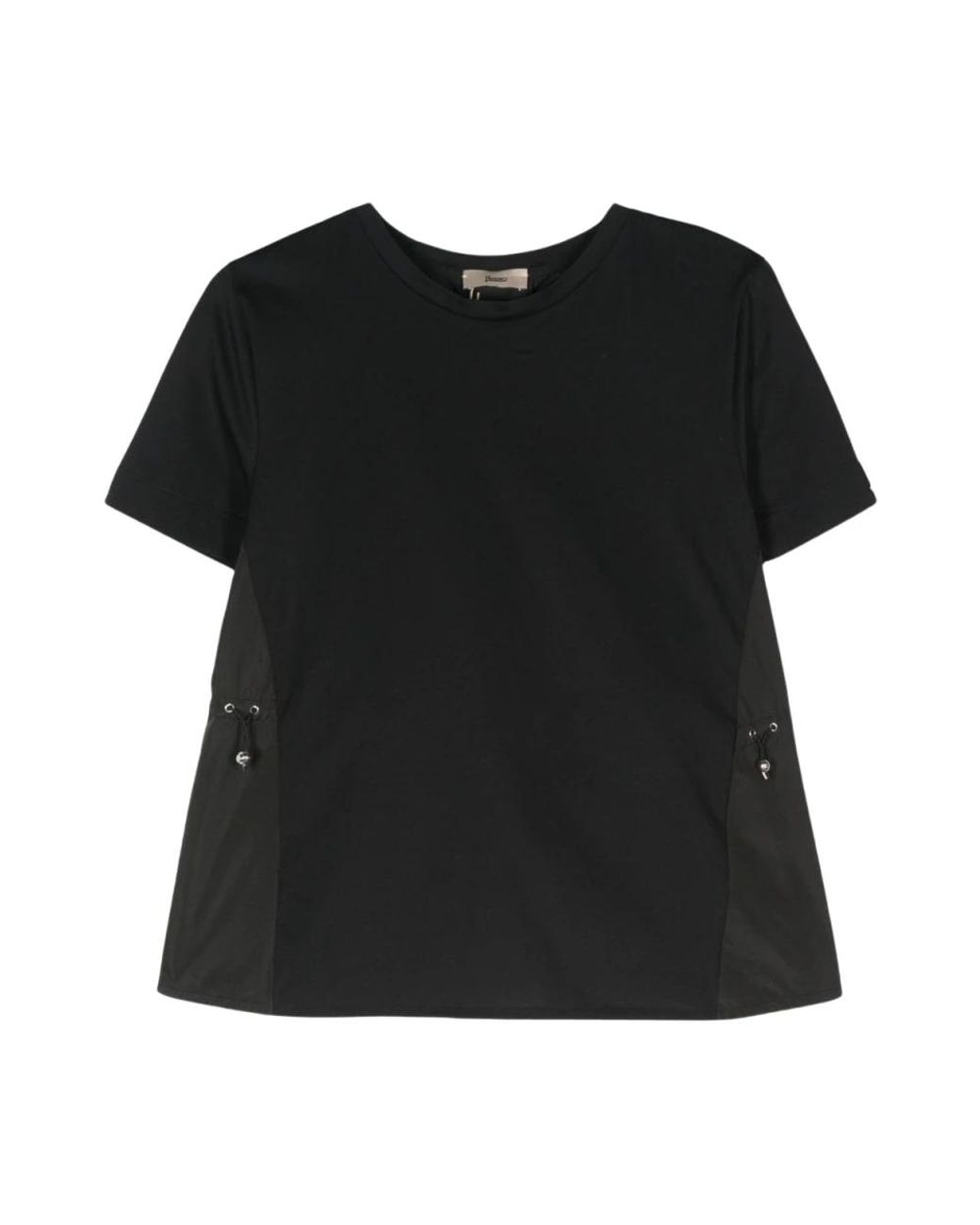Herno Black T-Shirts
