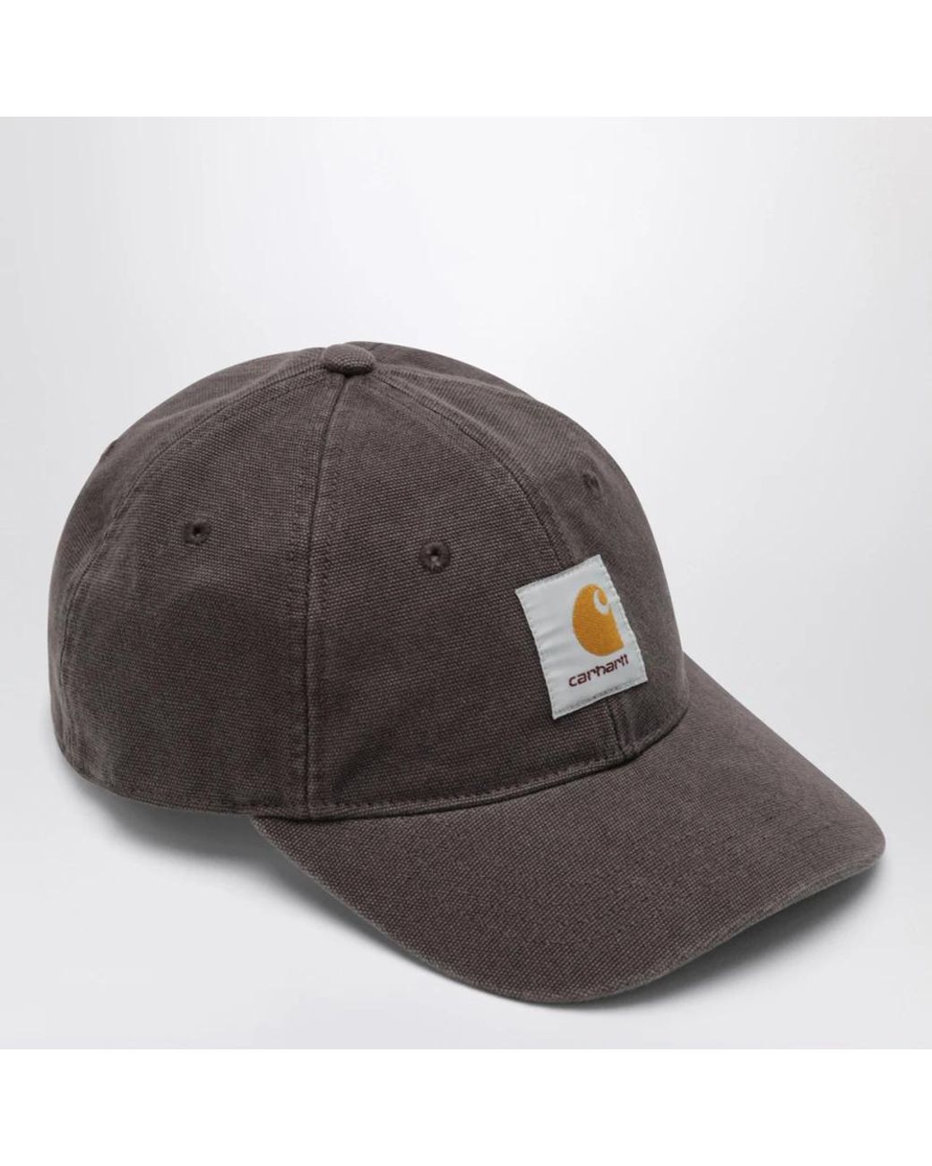 Carhartt Accessoires ,Bruin ,Canvas Cap in het Gray voor heren