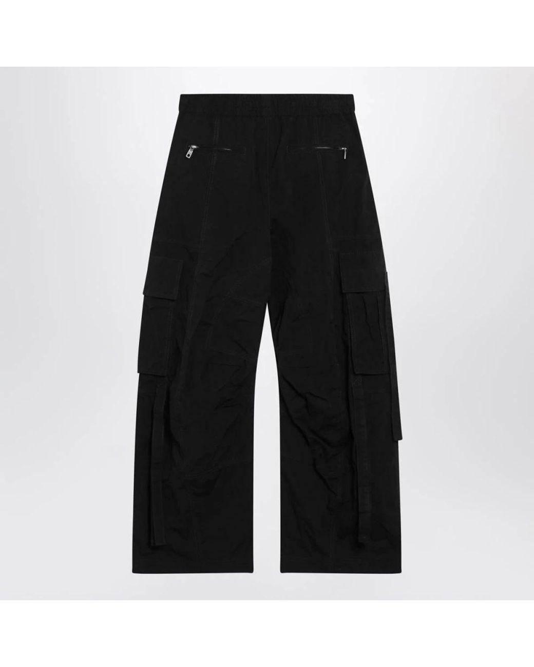 Dolce & Gabbana Black Wide Trousers