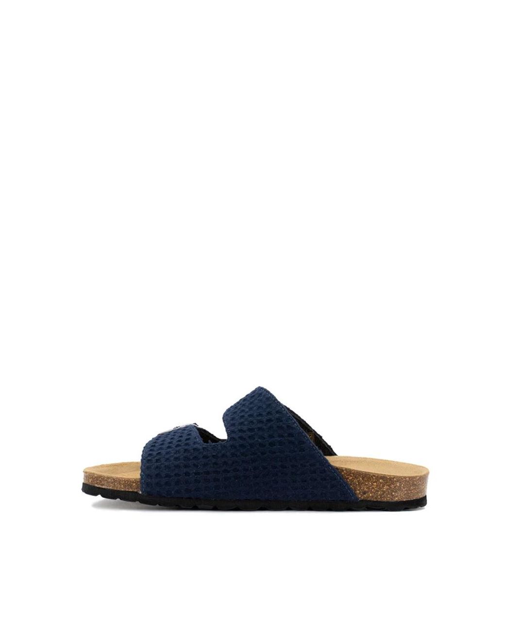 Mc2 Saint Barth Schoenen ,Blauw ,Katoen Sandalen Met Kurkzool En Verstelbare Banden in het Blue voor heren