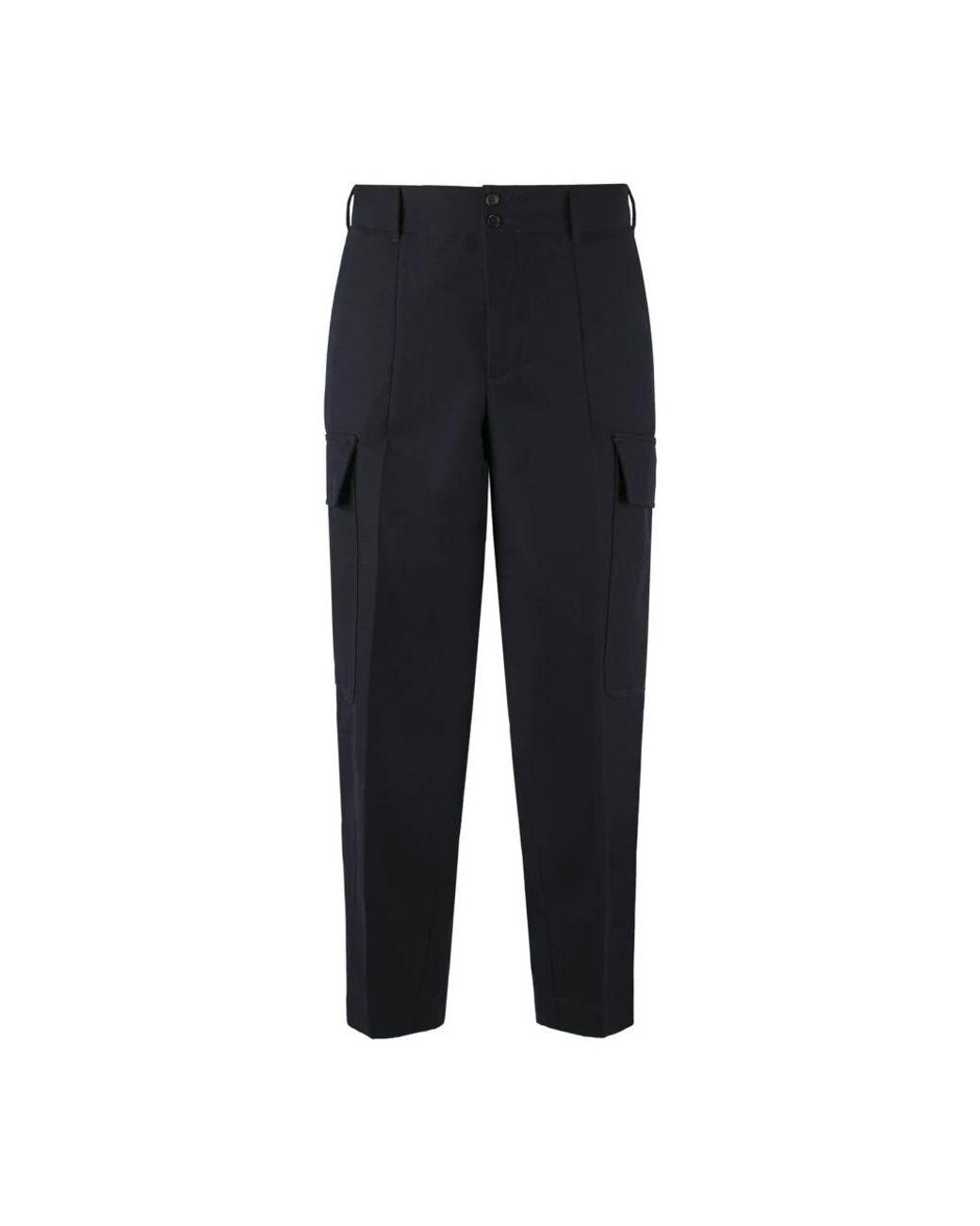 PT01 Black Straight Trousers for men