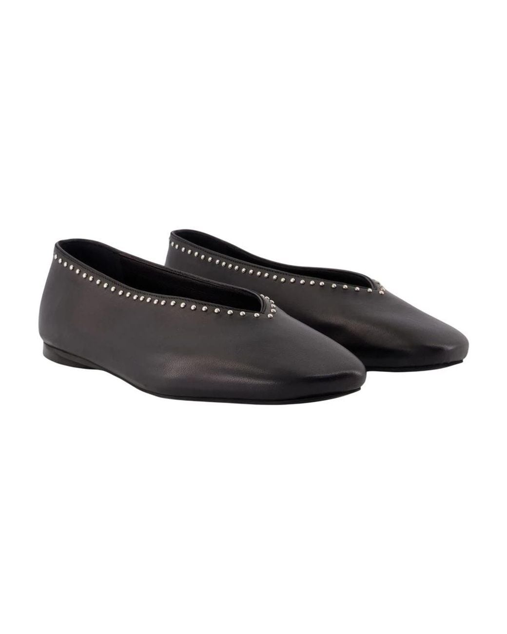 Anine Bing Black Ballerina Shoes