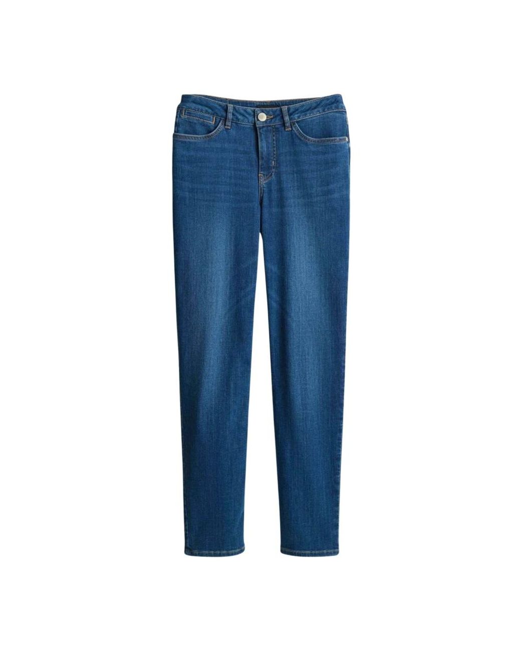 Opus Rechte Jeans in het Blue