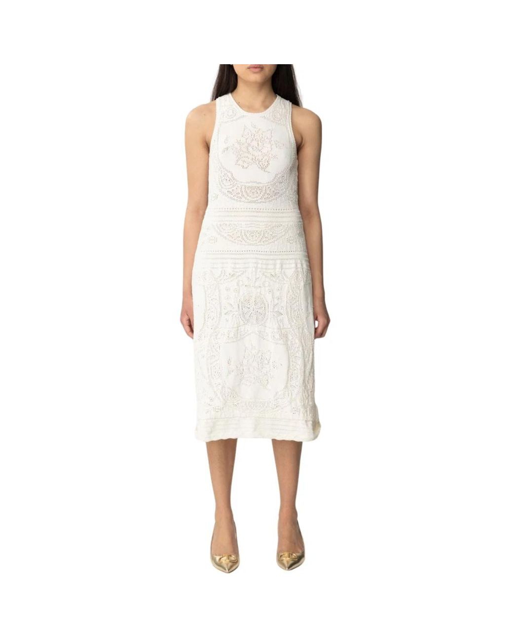 Twinset White Midi Dresses