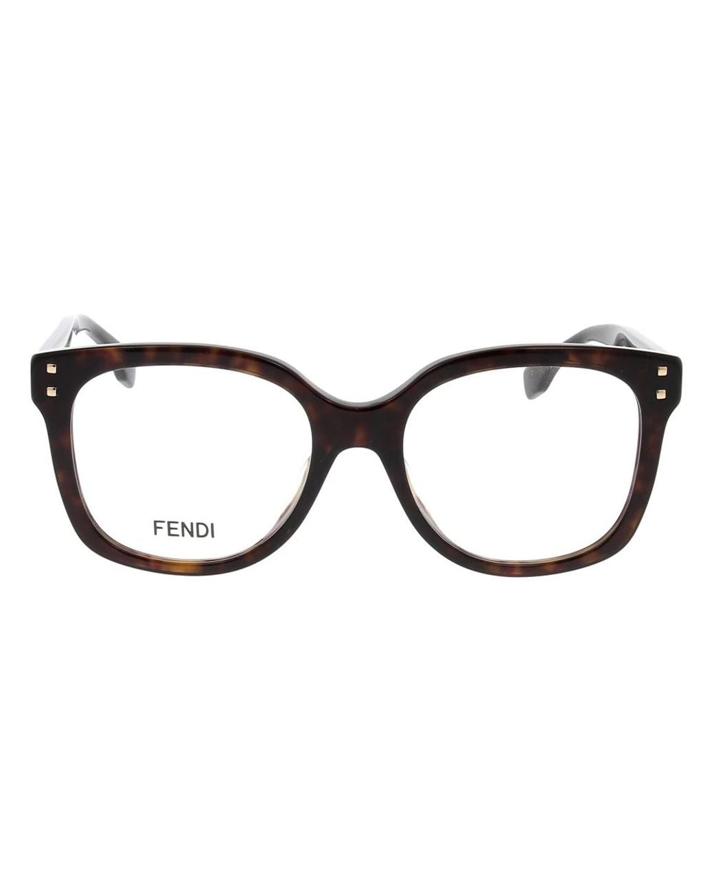 Glasses Fendi de color Brown
