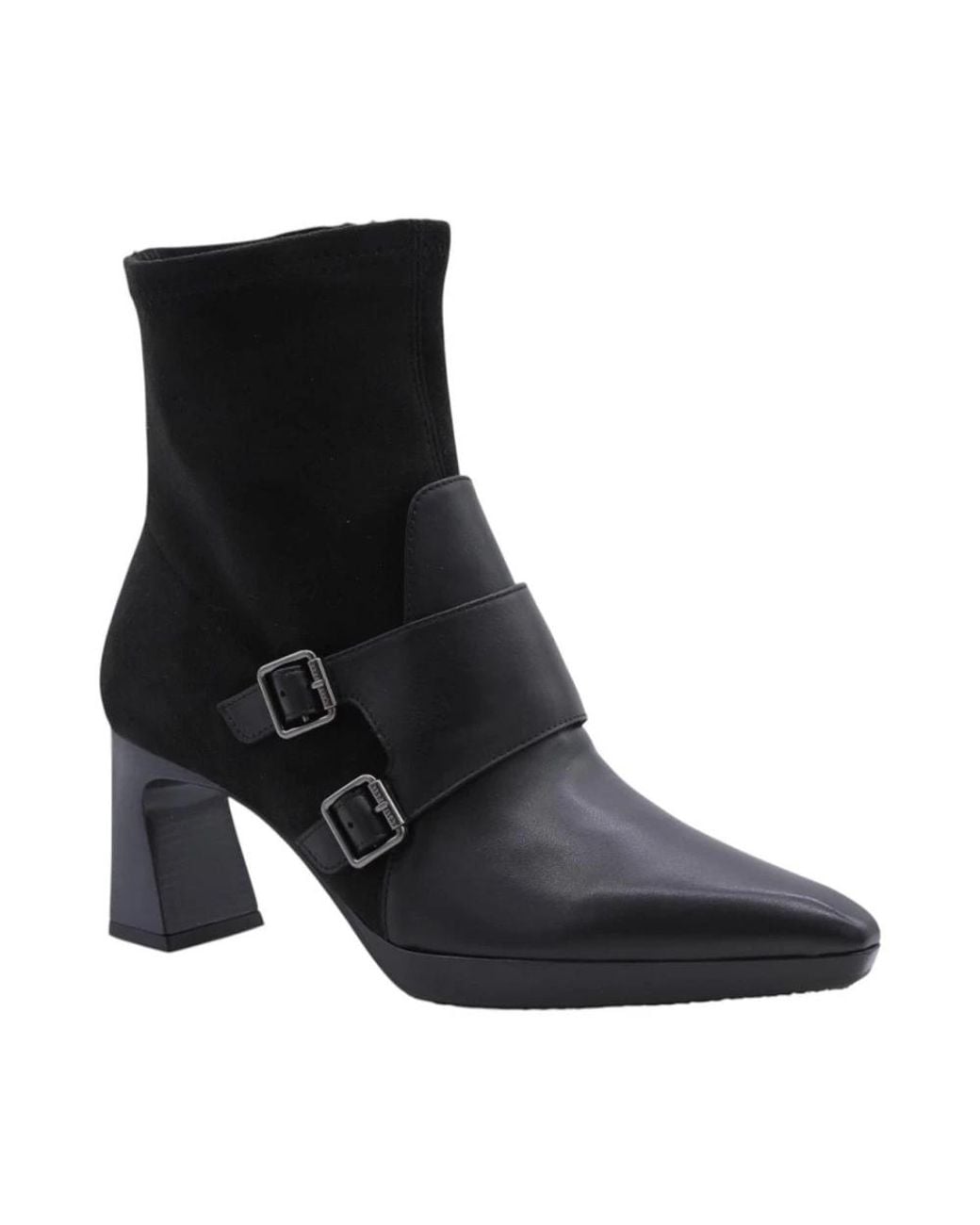 Hispanitas Black Heeled Boots