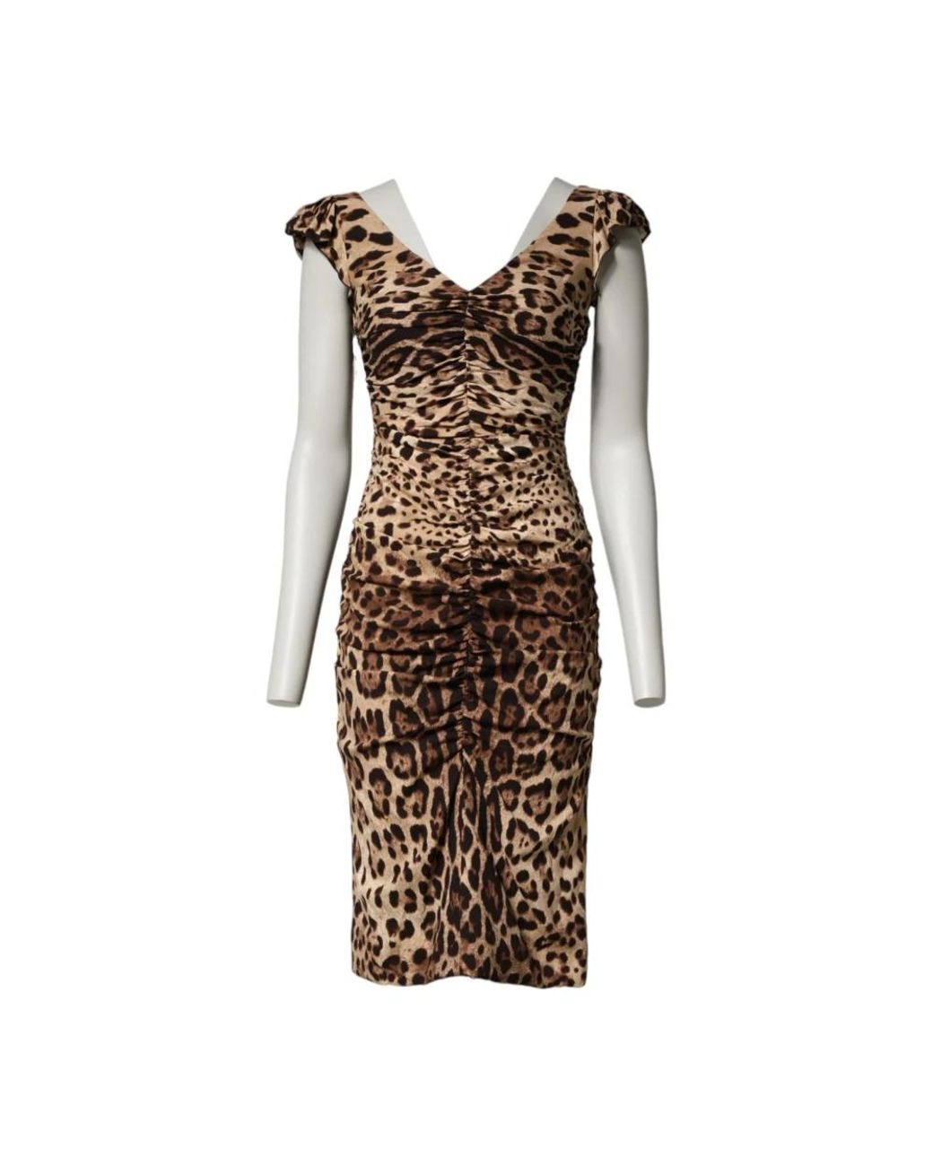 Dolce & Gabbana Brown Midi Dresses