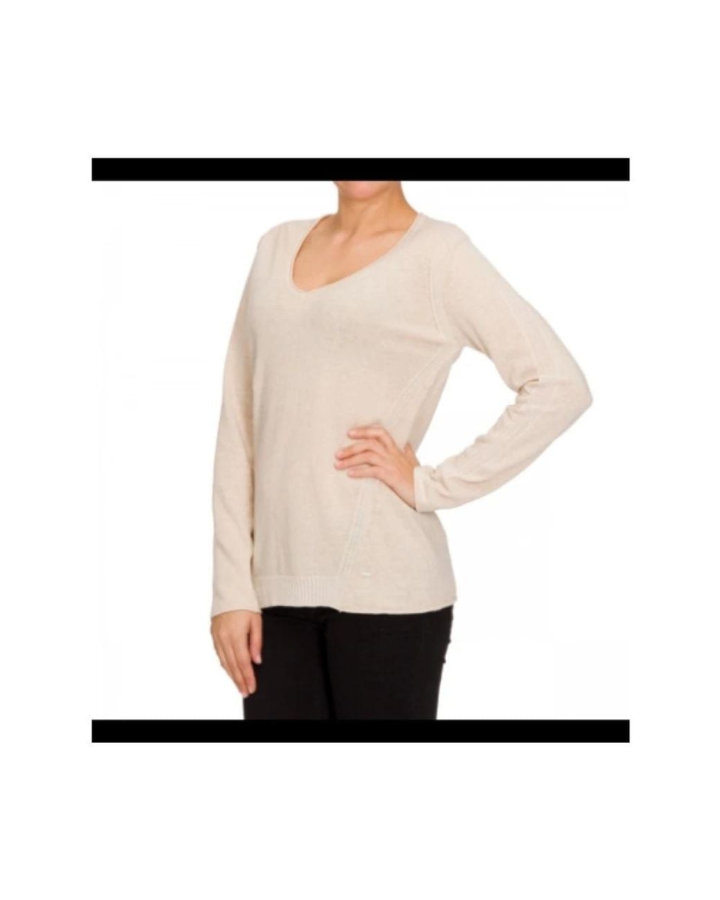 Emporio Armani Natural Long Sleeve T-Shirts