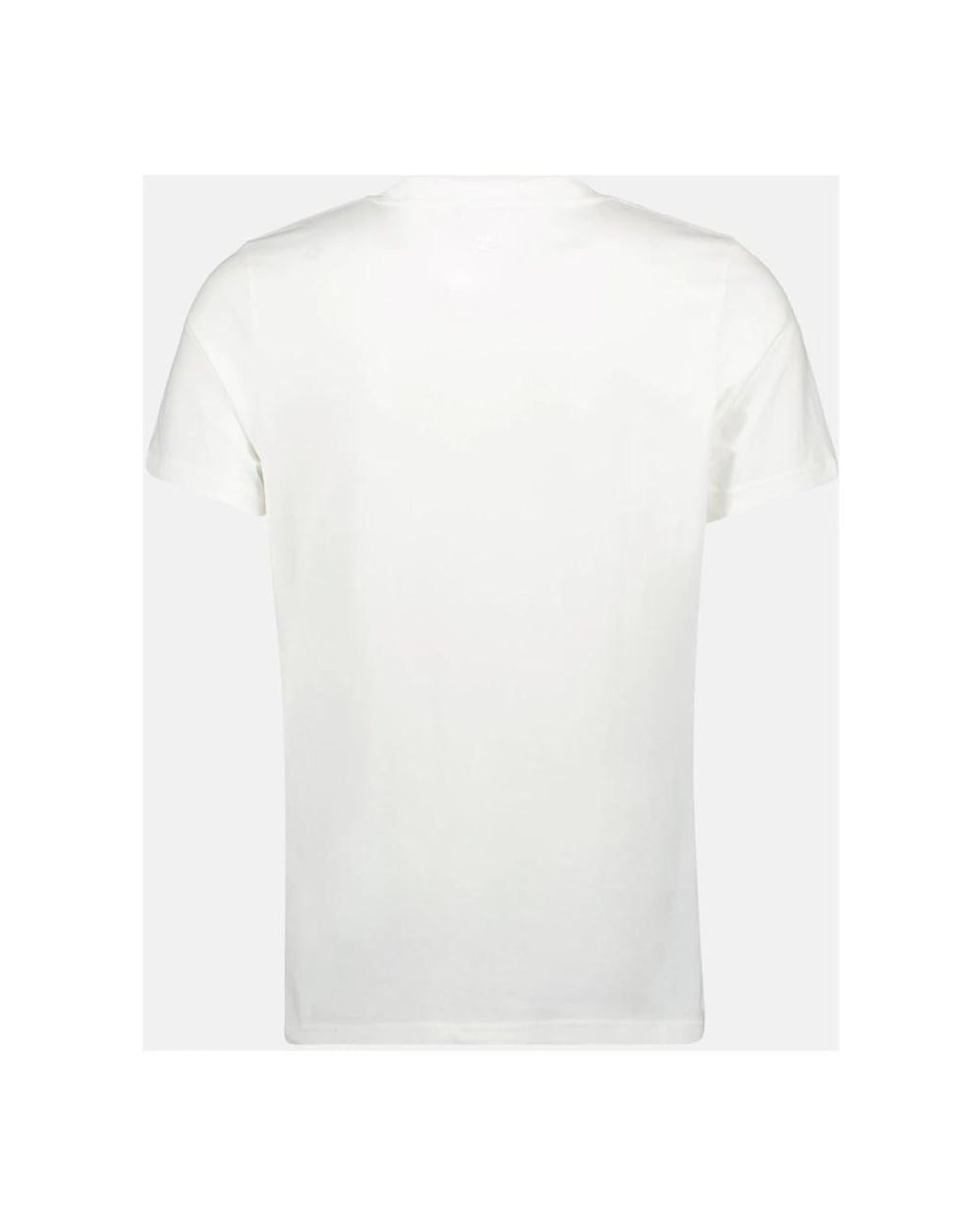 Courreges White T-Shirts for men