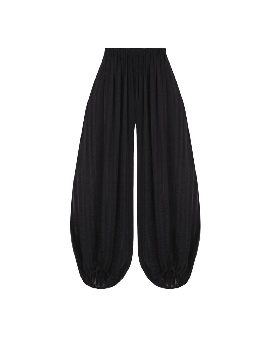 Cortana Black Tapered Trousers