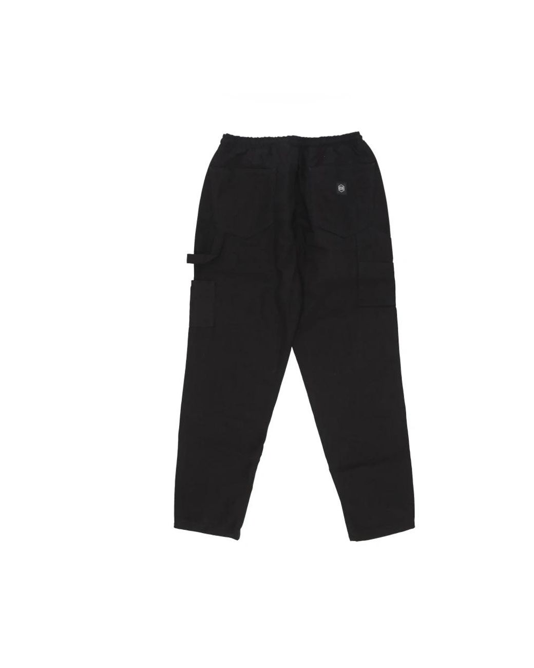 DOLLY NOIRE Black Straight Trousers for men